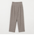 ＜Steven Alan＞ツイードライク タックパンツ