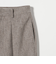 ＜Steven Alan＞ツイードライク タックパンツ