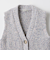 ＜Steven Alan＞メランジ テープヤーン ニット ベスト