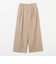 タック ボリューム ワイドパンツ