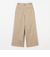 タック ボリューム ワイドパンツ