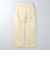 ＜6(ROKU)＞コットン バレル ベージュ パンツ