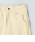 ＜6(ROKU)＞コットン バレル ベージュ パンツ