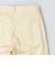 ＜6(ROKU)＞コットン バレル ベージュ パンツ