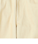 ＜6(ROKU)＞コットン バレル ベージュ パンツ