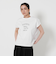 コットン ロゴプリント フレンチスリーブ Tシャツ