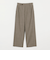 レーヨンブレンド ストレート パンツ