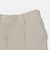 麻 ワイド ストレートパンツ