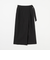 セルロースブレンド ベルトラップスカート