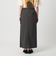 セルロースブレンド ベルトラップスカート
