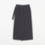 セルロースブレンド ベルトラップスカート