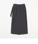セルロースブレンド ベルトラップスカート
