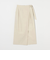 セルロースブレンド ベルトラップスカート