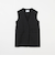 Vノーカラー ロングベスト