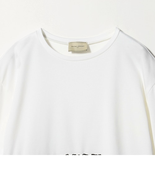 エンブロイダリープリーツ コンビ Tシャツ｜ユナイテッドアローズ