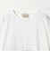 エンブロイダリープリーツ コンビ Tシャツ