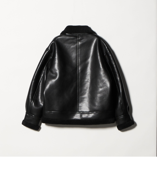 ムートン ライク フライトブルゾン＜A DAY IN THE LIFE