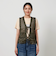 ポリエステル フリンジ ベスト -2WAY/ウォッシャブル-