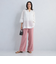 ［size SHORT/TALLあり］BREEZE LINEN ブリーズリネン ワイド パンツ
