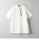 コットンナイロン バックベルト ミニワンピース