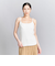 コットンリブ ブラキャミソール