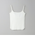 コットンリブ ブラキャミソール