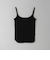 コットンリブ ブラキャミソール