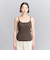 コットンリブ ブラキャミソール
