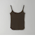 コットンリブ ブラキャミソール