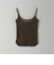 コットンリブ ブラキャミソール