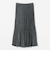 ポリエステル ランダムプリーツスカート