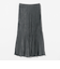 ポリエステル ランダムプリーツスカート