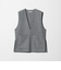 フロントポケット Vネックベスト ウォッシャブル