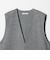 フロントポケット Vネックベスト ウォッシャブル