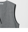 フロントポケット Vネックベスト ウォッシャブル