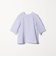 キュプラナイロン バックリボン ショートスリーブブラウス