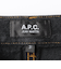 ＜A.P.C.＞MARTIN JEAN ブラック デニムパンツ