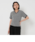 Vネック ラインスリーブ Tシャツ