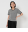 Vネック ラインスリーブ Tシャツ