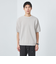 ペーパー ハーフミラノ ニット クルーネック 半袖Ｔシャツ