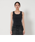 コットン フロントラウンド ブラタンクトップ