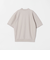 ツイル クルーネック ショートスリーブニット