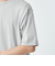 ハイゲージ テンジク レイヤード 半袖 クルーネック Tシャツ＆ニット