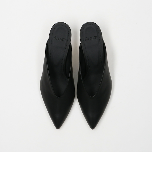 ＜Arrum＞レザーポインテッドミュール Arrum＞レザーポインテッドミュール｜ユナイテッドアローズ