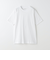 LONG FIBER COTTON クリア クルーネック 半袖 Tシャツ