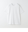 LONG FIBER COTTON クリア クルーネック 半袖 Tシャツ