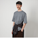 ＜Steven Alan＞ オーガニックコットン ボーダー ショートスリーブ Tシャツ NARROW
