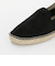 ＜SOVEREIGN＞ SUEDE ESPADRILLES/スエード エスパドリーユ