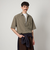 ＜Steven Alan＞ スラブ レギュラーカラー ショートスリーブ シャツ ALINE LOOSE CASUAL