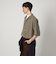 ＜Steven Alan＞ スラブ レギュラーカラー ショートスリーブ シャツ ALINE LOOSE CASUAL